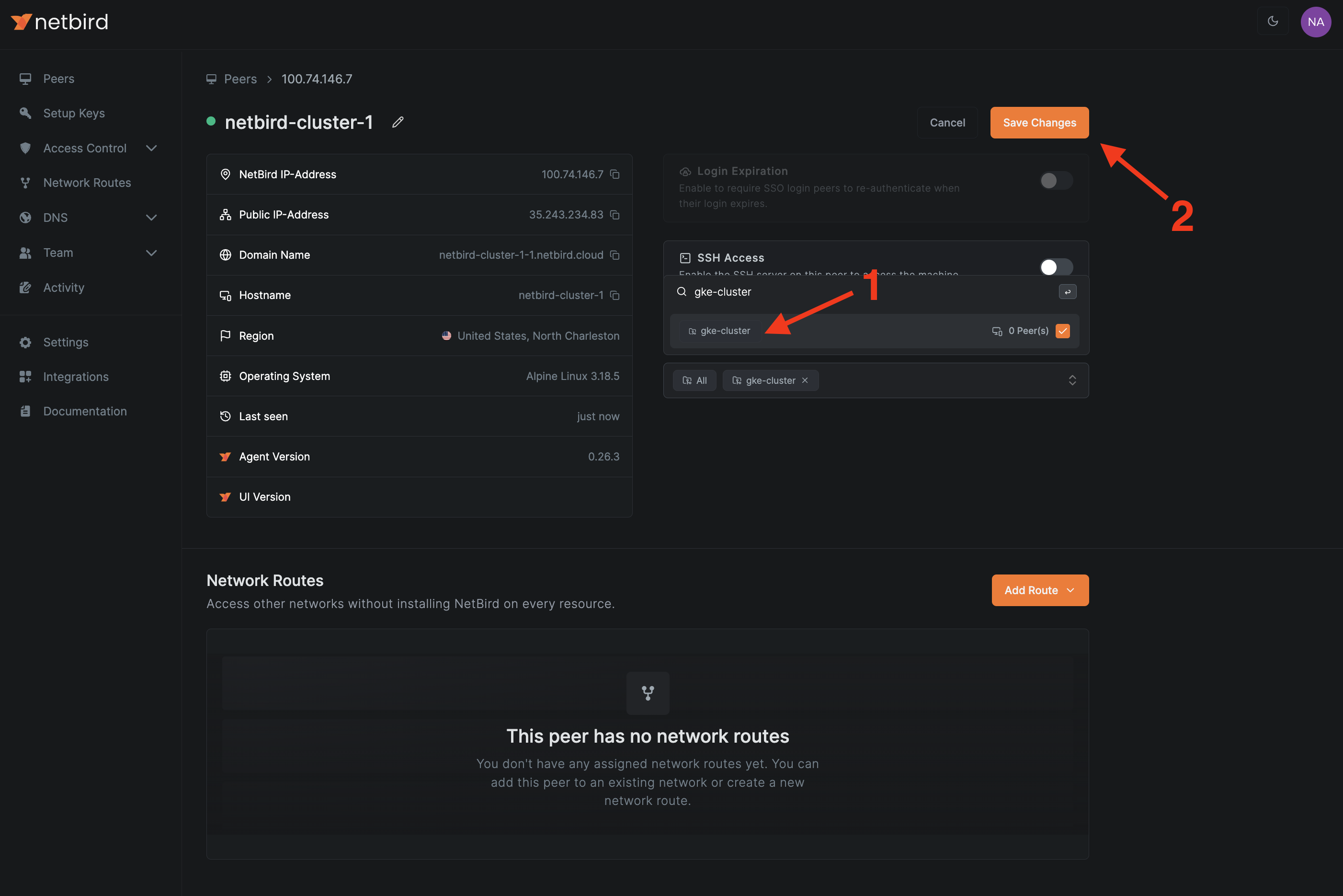 Create a new group